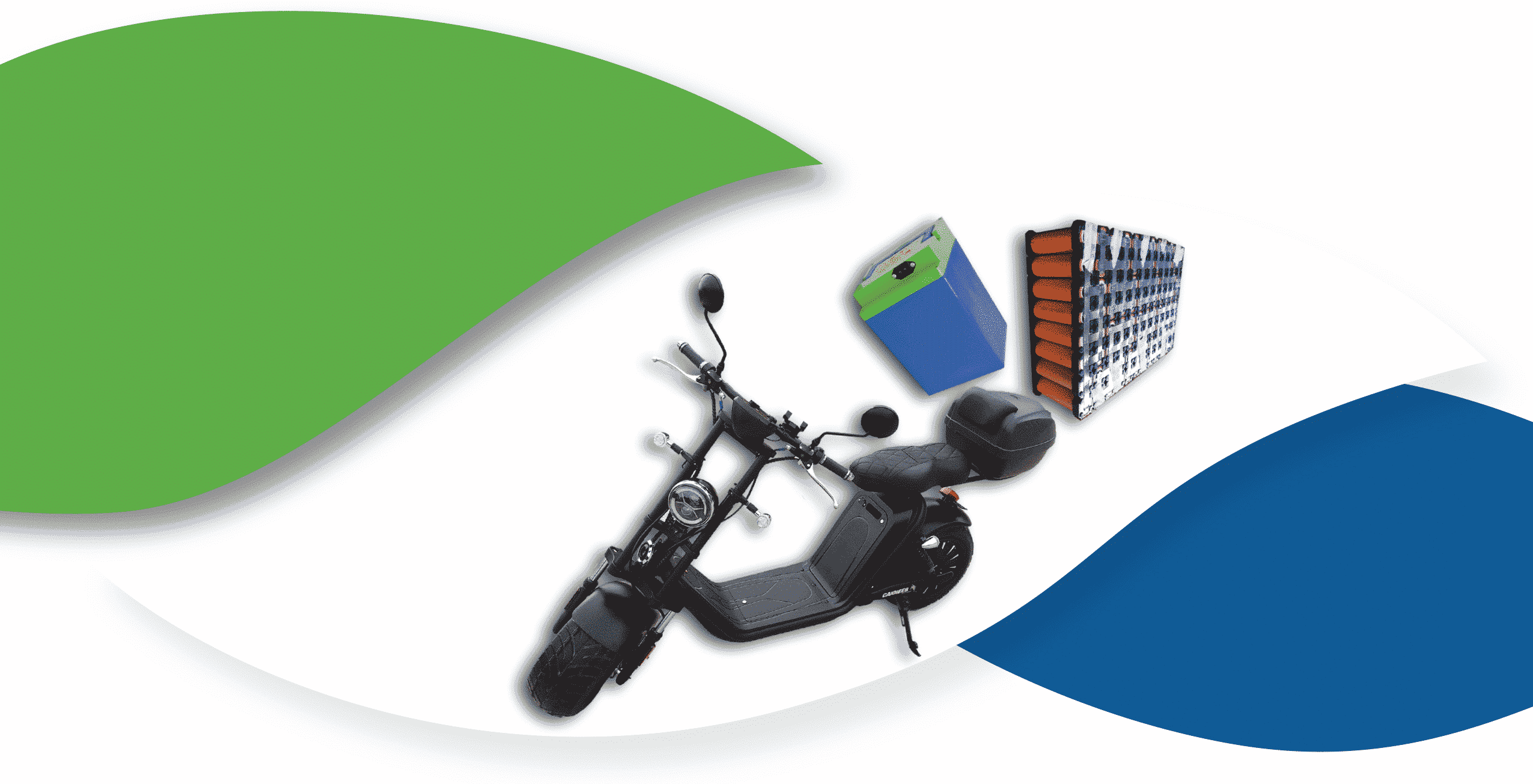 Batterie lithium pour scooters electriques