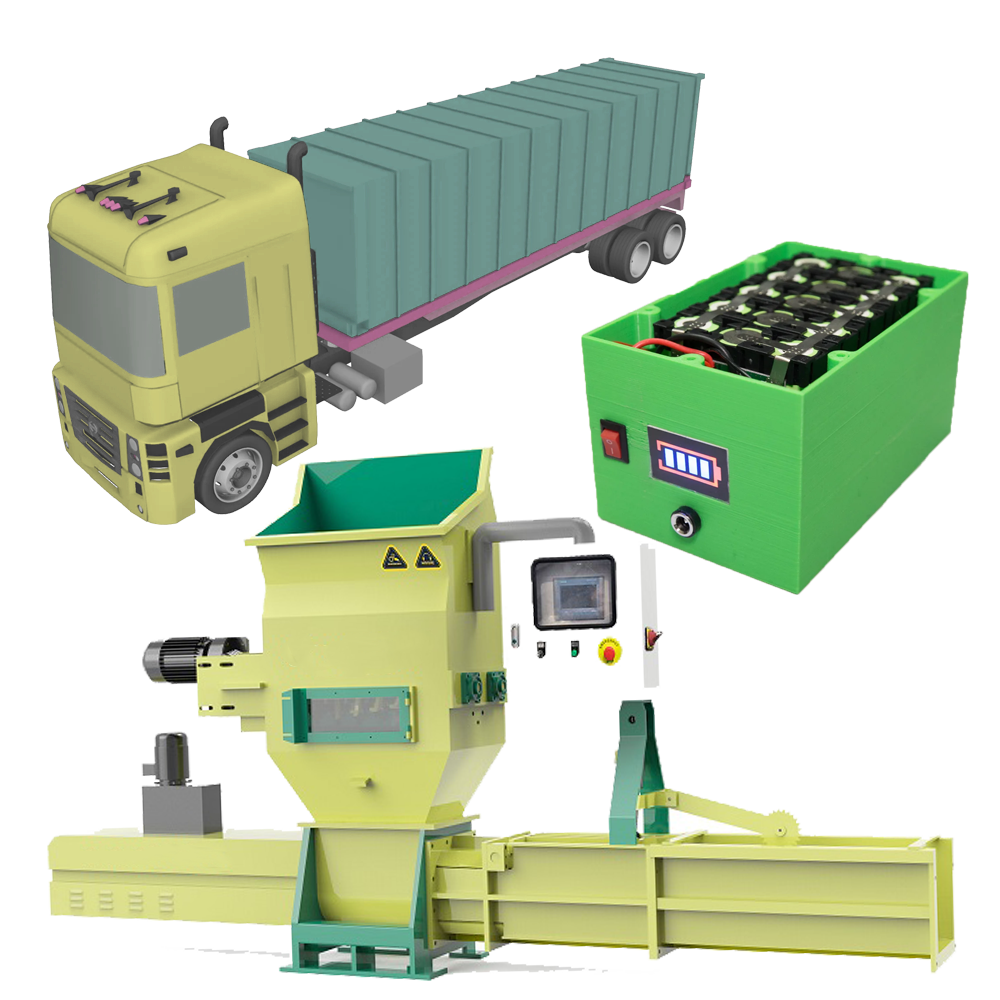 Transport et Recyclage Partiellement Endommagées NMC 30T et plus