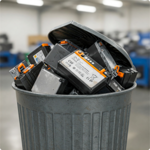 Reciclaje de baterías de litio