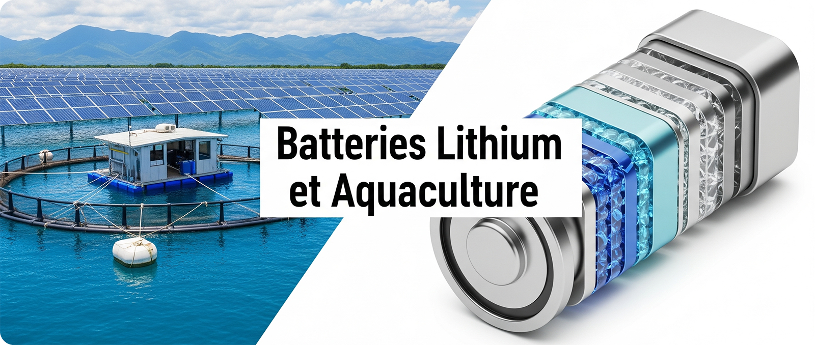Acuicultura y baterías de litio