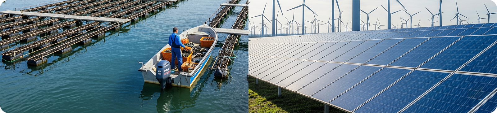 Marisqueo y energías renovables